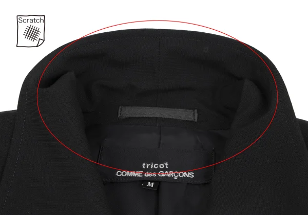 tricot COMME des GARCONS Wool Short Jacket K-164574_005