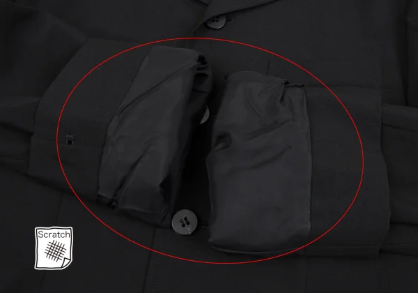 tricot COMME des GARCONS Wool Short Jacket K-164574_010