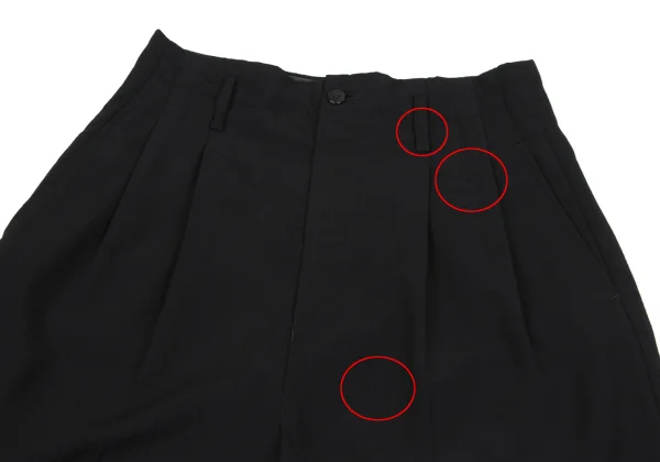 tricot COMME des GARCONS Wool Double Shorts K-164575_002