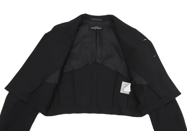 tricot COMME des GARCONS Wool Short Jacket & Shorts K-164576_007