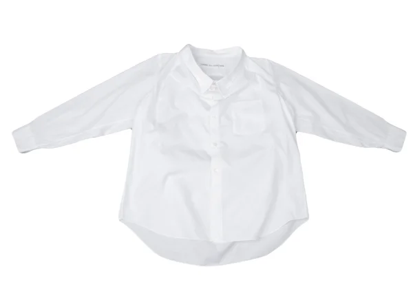 COMME des GARCONS Wide Neck Regular Collar Shirt K-164578_002