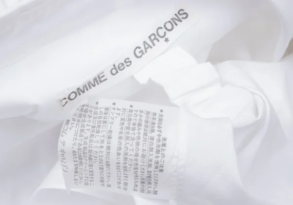 COMME des GARCONS Wide Neck Regular Collar Shirt K-164578_015