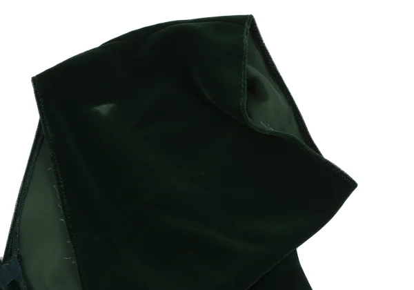 COMME des GARCONS V-neck Velour Dress K-164581_007