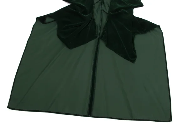 COMME des GARCONS V-neck Velour Dress K-164581_008