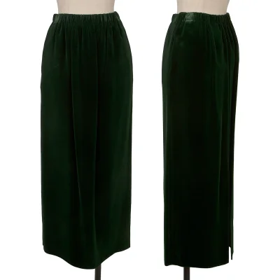 COMME des GARCONS Velour Slit Skirt