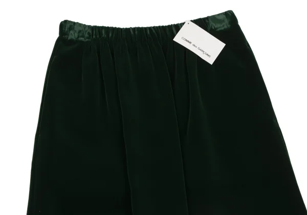 COMME des GARCONS Velour Slit Skirt K-164582_005