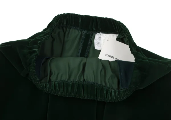 COMME des GARCONS Velour Slit Skirt K-164582_007