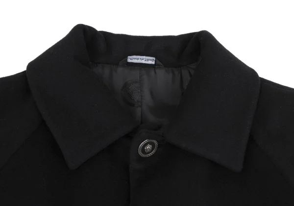 VERSUS Melton Wool Metal Button Coat K-164588_003