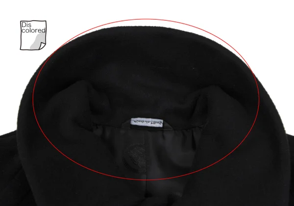 VERSUS Melton Wool Metal Button Coat K-164588_004