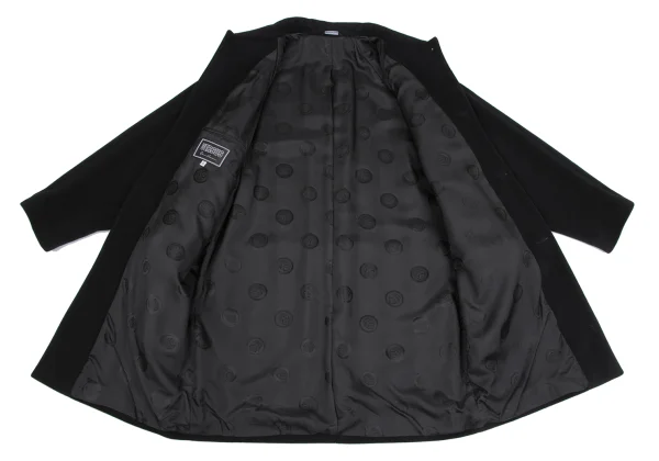 VERSUS Melton Wool Metal Button Coat K-164588_010