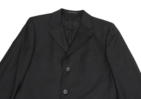 GIANNI VERSACE Wool Pinstripe Jacket K-164589_002