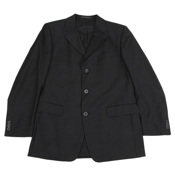 GIANNI VERSACE Wool Pinstripe Jacket & Pants K-164591_002