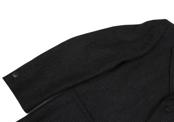 イスタンテistante シャドーストライプウールセットアップスーツ 濃グレー50 52 K-164597_004