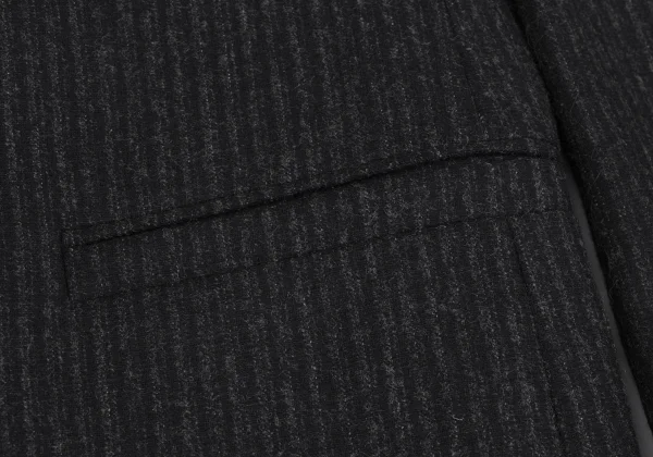 イスタンテistante シャドーストライプウールセットアップスーツ 濃グレー50 52 K-164597_007