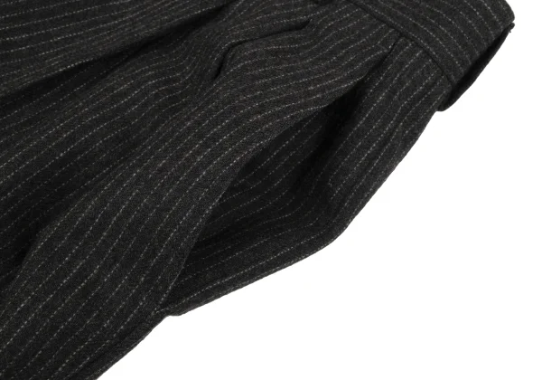 istante Wool Pinstripe Tuck Pants K-164598_003
