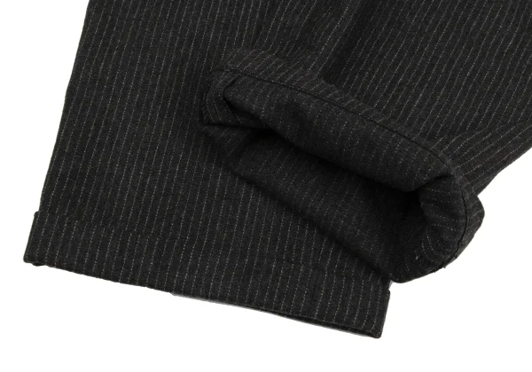 istante Wool Pinstripe Tuck Pants K-164598_007
