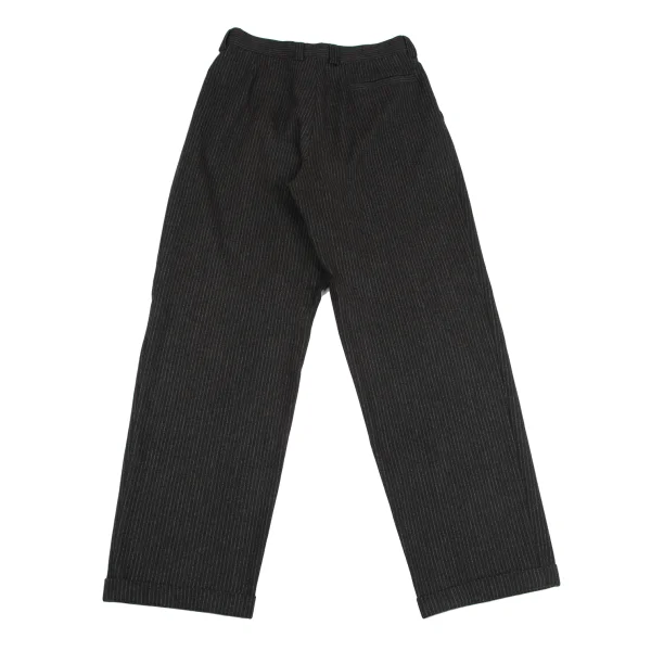 istante Wool Pinstripe Tuck Pants K-164598_008