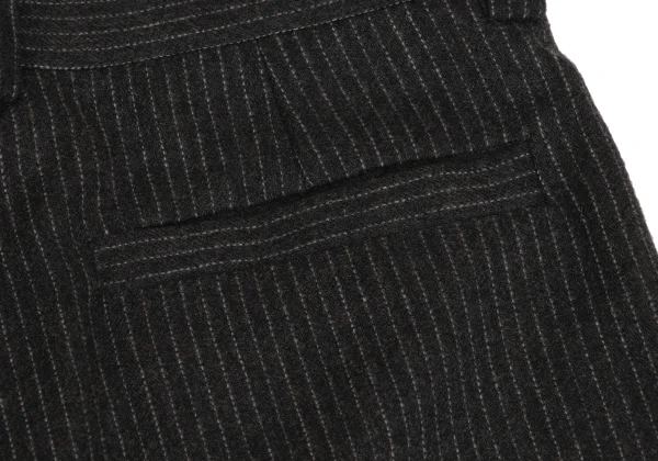 istante Wool Pinstripe Tuck Pants K-164598_009