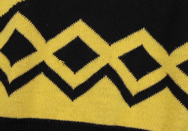 V2 BY VERSACE Geometric Wool Mock Neck Knit K-164599_007