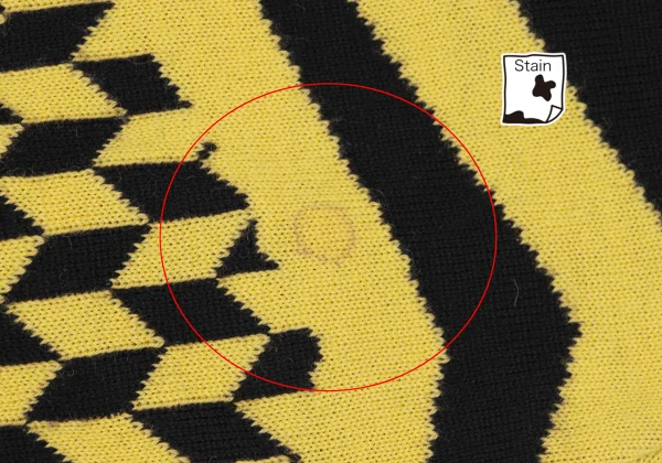 V2 BY VERSACE Geometric Wool Mock Neck Knit K-164599_011