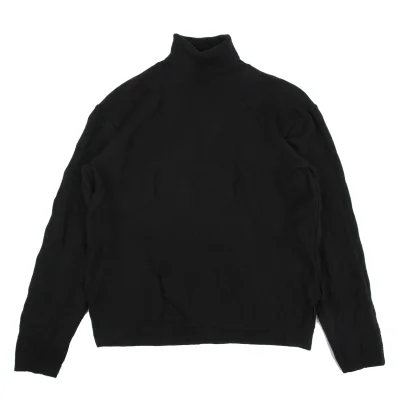 VERSACE CLASSIC V2 Diamond Jacquard Turtleneck Knit