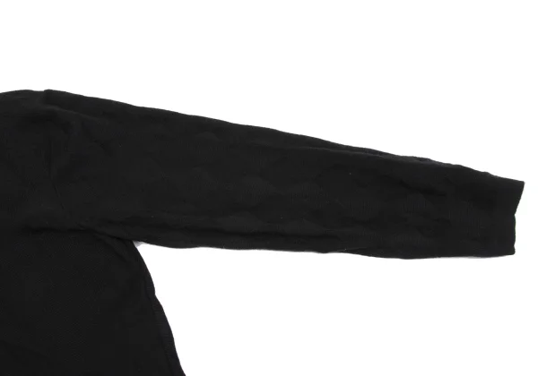 VERSACE CLASSIC V2 Diamond Jacquard Turtleneck Knit K-164600_005