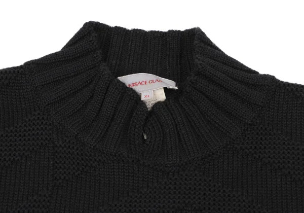 VERSACE CLASSIC Geometric Jacquard Knit K-164602_003