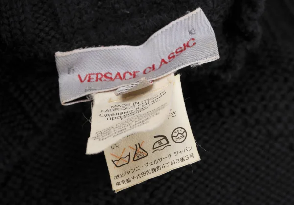 VERSACE CLASSIC Geometric Jacquard Knit K-164602_012