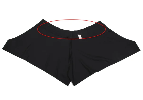 Yohji Yamamoto NOIR Wool Gaba Button Wrap Skirt K-164605_007