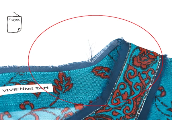 VIVIENNETAM Floral Printed Mesh Tunic K-164606_005