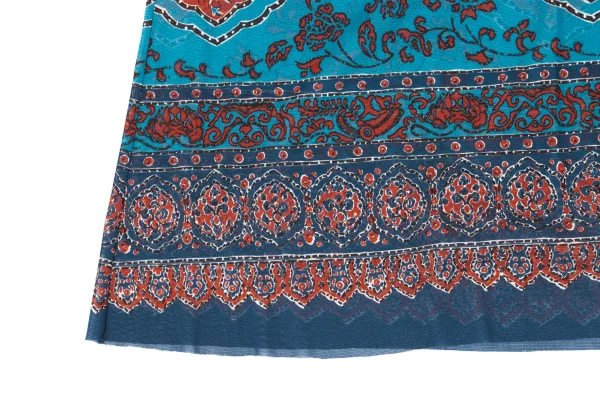 VIVIENNETAM Floral Printed Mesh Tunic K-164606_010