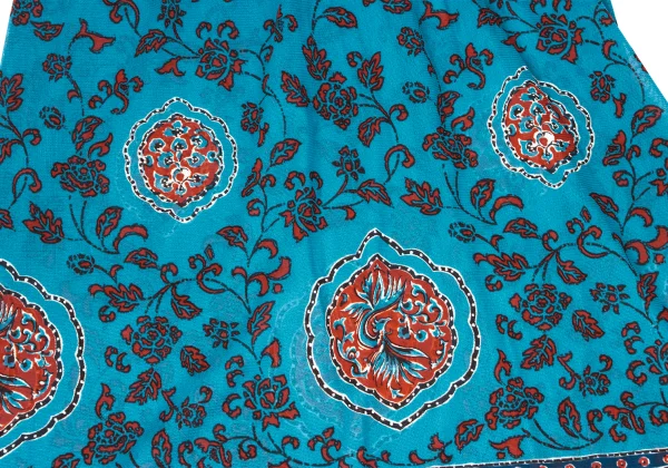 VIVIENNETAM Floral Printed Mesh Tunic K-164606_011