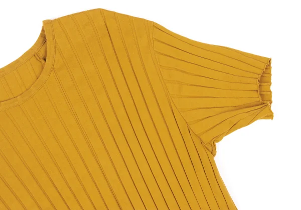 Y's Stripe Woven Hem-slit T-shirt K-164608_004