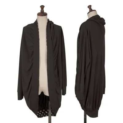 Y's Poly Blend Gather Asymmetry Blouse