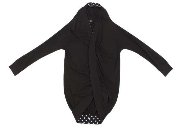 Y's Poly Blend Gather Asymmetry Blouse K-164609_002