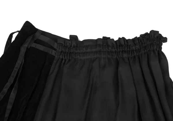 Y's Velour Asymmetry Pants K-164610_004