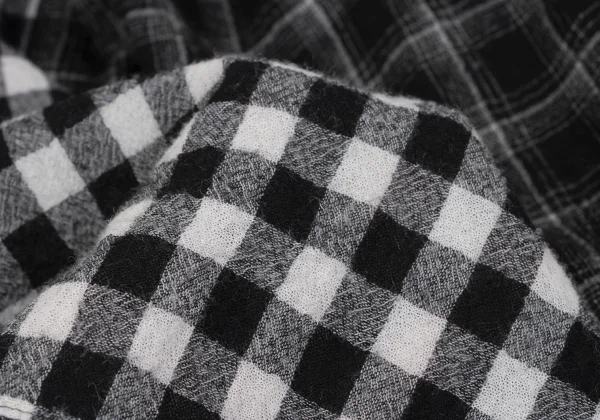 tao Wool Poly Checked Switching Dress K-164612_016