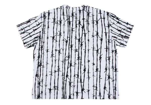 COMME des GARCONS Barbed Wire Rubber Printed T-shirt K-164615_008