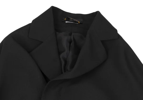 COMME des GARCONS Wool Gaba Panel Switching Coat K-164616_004