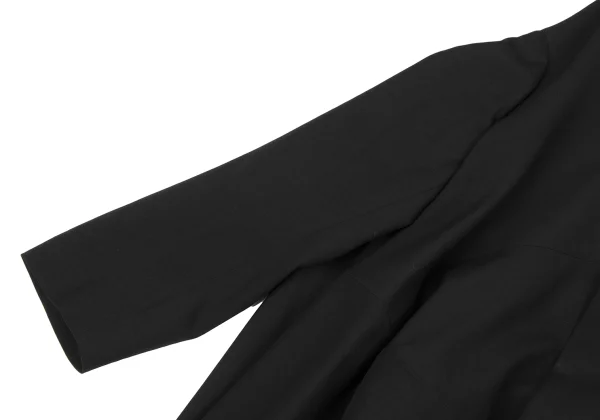 COMME des GARCONS Wool Gaba Panel Switching Coat K-164616_005