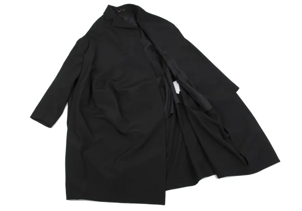 COMME des GARCONS Wool Gaba Panel Switching Coat K-164616_009