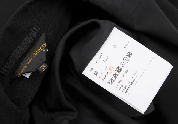 COMME des GARCONS Wool Gaba Panel Switching Coat K-164616_015