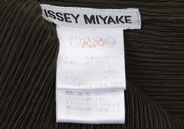 ISSEY MIYAKE Crepe Pleated Long Sleeve Shirt K-164617_014