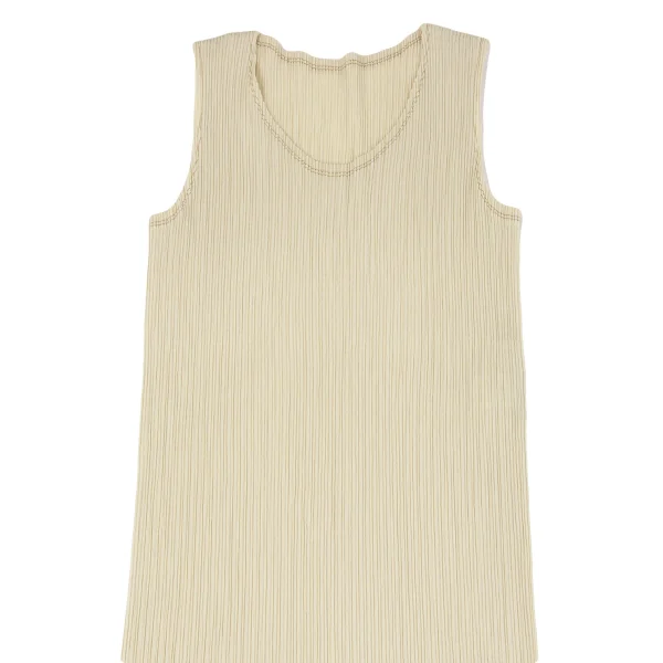 ISSEY MIYAKE Hem Cutting Design Pleats Dress K-164618_003