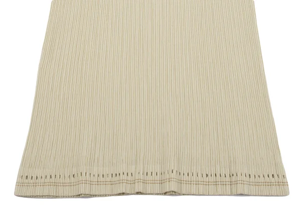 ISSEY MIYAKE Hem Cutting Design Pleats Dress K-164618_006