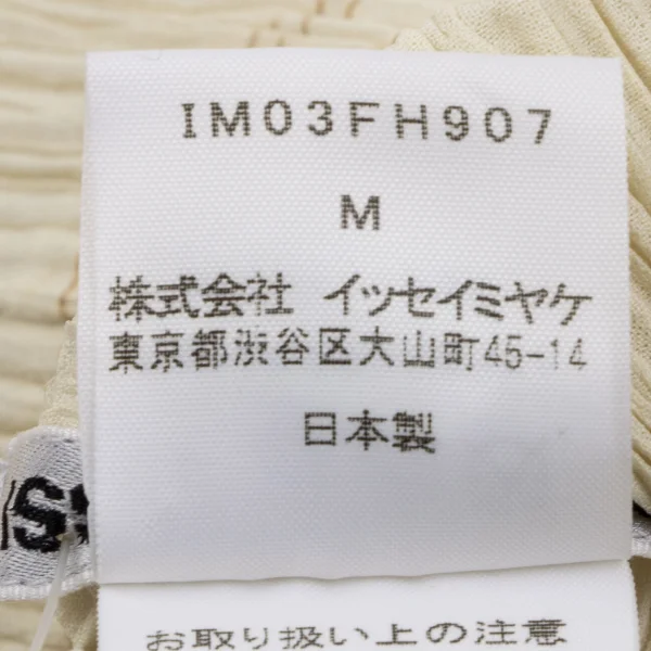 ISSEY MIYAKE Hem Cutting Design Pleats Dress K-164618_012