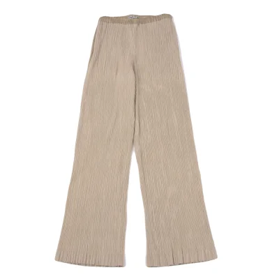 ISSEY MIYAKE Pleats Straight Pants