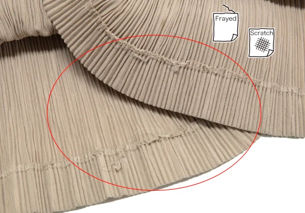 ISSEY MIYAKE Pleats Straight Pants K-164620_008