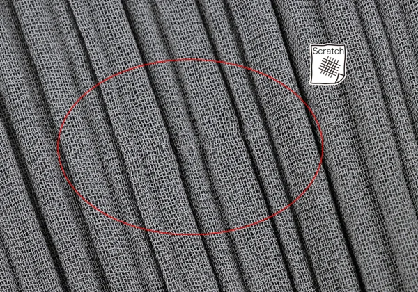 イッセイミヤケ ホワイトレーベルISSEY MIYAKE WHITE LABEL  プリーツパッチポケット4Bジャケット グレー2 K-164621_010