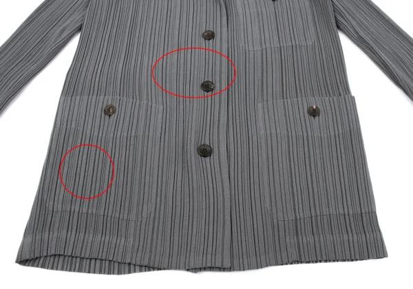 ISSEY MIYAKE WHITE LABEL Pleats Jacket & Long Skirt K-164623_007